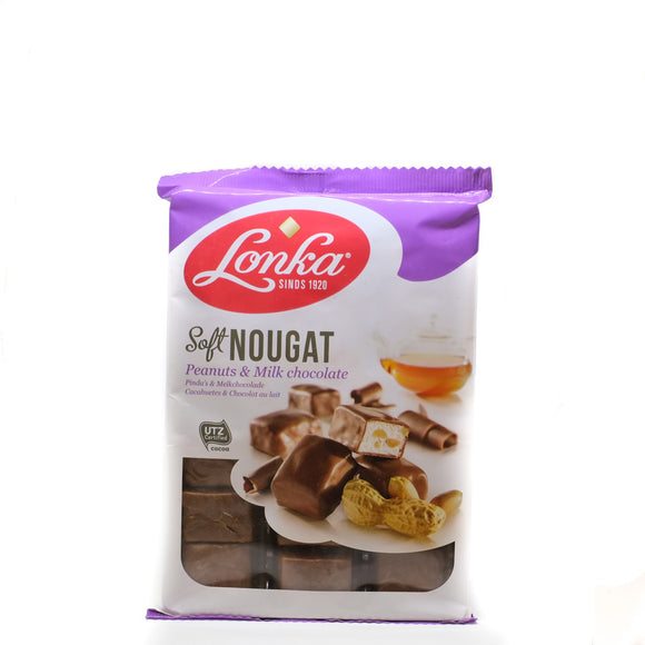 Lonka Soft Nougat Peanut & Milk Chocolate