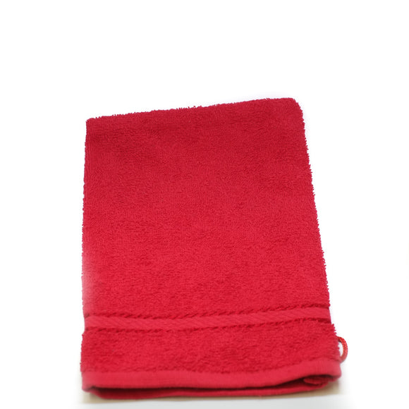 Hand Washcloth Red