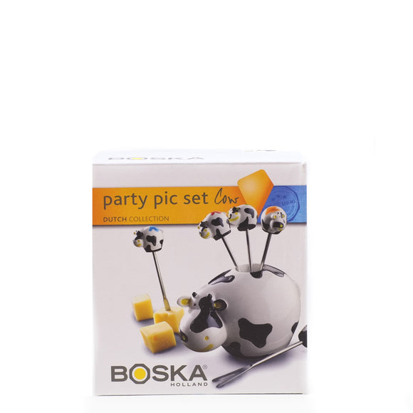 Boska Party Cheese Pricker Set Cow
