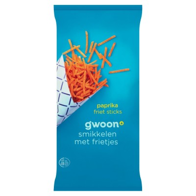 G'woon Paprika Potato Sticks 150gr