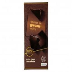 G'woon Extra Dark Chocolate Bar 100g