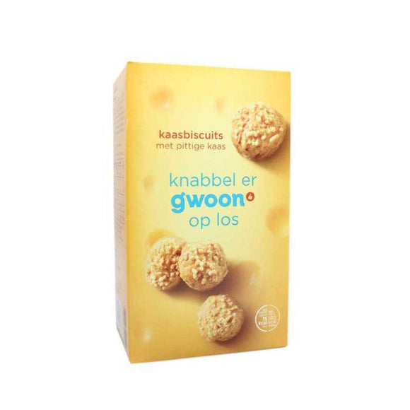 G'woon Cheese Biscuits 100gr