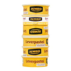 Jumbo Liverspread 6-pack 6×56gr