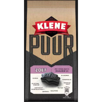 Klene Sweet Puur Liquorice 200gr