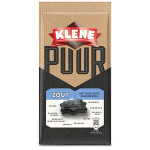 Klene Salty Pure Liquorice 200gr