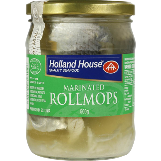 Holland House Rollmops Marinated Herring 500gr