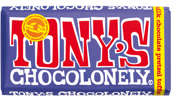Tony's Chocolonely Milk Pretzel Toffee 180g