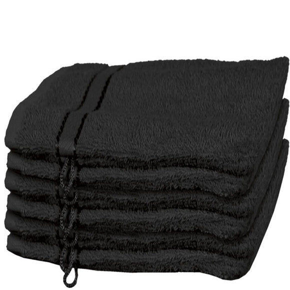 Hand Washcloth Black