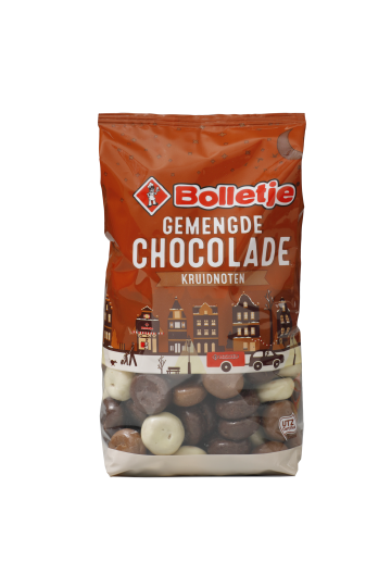 Bolletje Mixed Chocolate kruidnoten 250g